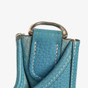 Hermes Evelyne I 32 New Bleu Jean Taurillon Clemence Shoulder Bag