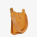 Hermes Evelyne I 33 Natural Sable Taurillon Clemence Shoulder Bag
