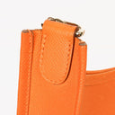Hermes Evelyne I 33 Orange Epsom Leather Shoulder Bag