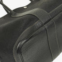 Hermes Garden Party 36 MM Black Negonda And Toile With Palladium Hadware