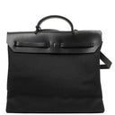 Hermes Herbag Black Toile Vache Hunter MM 2 In 1 Bag, 2000