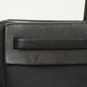 Hermes Herbag Cabas Black Toile Vache Hunter MM 2 In 1 Bag
