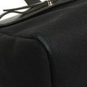 Hermes Herbag Cabas Black Toile Vache Hunter MM 2 In 1 Bag