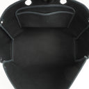 Hermes Herbag Cabas Black Toile Vache Hunter MM 2 In 1 Bag