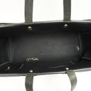 Hermes Herbag Cabas Black Toile Vache Hunter MM 2 In 1 Bag