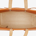 Hermes Herbag Cabas Canvas Vache Hunter MM 2 In 1 Bag