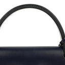 Hermès Herbag Horseshoe Stamp (HSS) Zip PM In Bleu Indigo Vache Hunter And Criss Viking Toile With Palladium Hardware