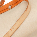Hermes Herbag Natural Toile Vache Hunter MM 2 In 1 Bag, 1999