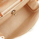 Hermes Herbag Natural Toile Vache Hunter MM 2 In 1 Bag, 1999