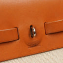Hermes Herbag Natural Toile Vache Hunter MM 2 In 1 Bag