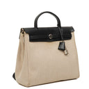 Hermes Herbag Natural Toile Vache Hunter MM 2 In 1 Bag