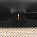 Hermes Herbag Natural Toile Vache Hunter MM 2 In 1 Bag