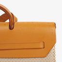 Hermes Herbag Natural Toile Vache Hunter MM 2 In 1 Bag