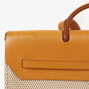 Hermes Herbag Natural Toile Vache Hunter MM 2 In 1 Bag