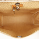 Hermes Herbag Natural Toile Vache Hunter MM 2 In 1 Bag