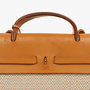 Hermes Herbag Natural Toile Vache Hunter MM 2 In 1 Bag