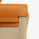 Hermes Herbag Natural Toile Vache Hunter MM 2 In 1 Bag