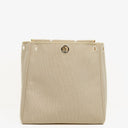 Hermes Herbag Natural Toile Vache Hunter MM 2 In 1 Bag