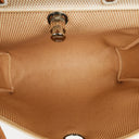 Hermes Herbag Natural Toile Vache Hunter MM 2 In 1 Bag