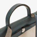 Hermes Herbag Navy Toile Vache Hunter PM 2 Way Bag