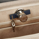 Hermes Herbag Navy Toile Vache Hunter PM 2 Way Bag