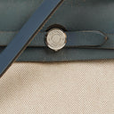 Hermes Herbag Navy Toile Vache Hunter PM 2 Way Bag