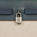 Hermes Herbag Navy Toile Vache Hunter PM 2 Way Bag