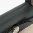 Hermes Herbag Navy Toile Vache Hunter PM 2 Way Bag