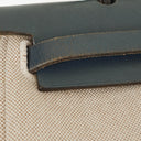 Hermes Herbag Navy Toile Vache Hunter PM 2 Way Bag
