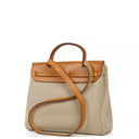 Hermes Herbag PM Vache Hunter Criss Viking 30 Ecru Beige Naturel 2 Way Bag, 2003