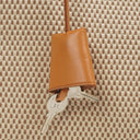Hermes Herbag PM Vache Hunter Criss Viking 30 Ecru Beige Naturel 2 Way Bag Palladium Hardware
