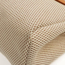 Hermes Herbag PM Vache Hunter Criss Viking 30 Ecru Beige Naturel With Palladium Hardware