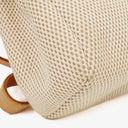 Hermes Herbag PM Vache Hunter Criss Viking Ecru Beige Naturel 2 Way Backpack