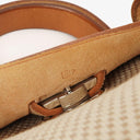 Hermes Herbag PM Vache Hunter Criss Viking Ecru Beige Naturel 2 Way Backpack With Palladium Hardware