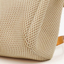 Hermes Herbag PM Vache Hunter Criss Viking Ecru Beige Naturel 2 Way Backpack With Palladium Hardware