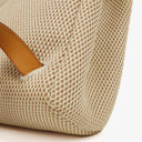 Hermes Herbag PM Vache Hunter Criss Viking Ecru Beige Naturel 2 Way Backpack With Palladium Hardware