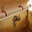 Hermes Herbag PM Vache Hunter Criss Viking Ecru Beige Naturel 2 Way Backpack With Palladium Hardware