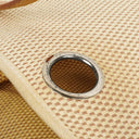 Hermes Herbag PM Vache Hunter Criss Viking Ecru Beige Naturel 2 Way Backpack With Palladium Hardware