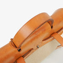 Hermes Herbag PM Vache Hunter Criss Viking Ecru Beige Naturel 2 Way Backpack With Palladium Hardware