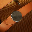 Hermes Herbag PM Vache Hunter Criss Viking Ecru Beige Naturel 2 Way Backpack With Palladium Hardware