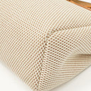 Hermes Herbag PM Vache Hunter Criss Viking Ecru Beige Naturel With Palladium Hardware, 2003