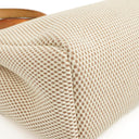 Hermes Herbag PM Vache Hunter Criss Viking Ecru Beige Naturel With Palladium Hardware, 2003
