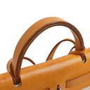 Hermes Herbag PM Vache Hunter Criss Viking Ecru Beige Naturel With Palladium Hardware, 2003