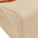 Hermes Herbag PM Vache Hunter Toile Canvas 30 Ecru Beige Naturel 2 Way Bag Palladium Hardware, 2000