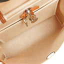 Hermes Herbag PM Vache Hunter Toile Canvas 30 Ecru Beige Naturel 2 Way Bag Palladium Hardware, 2000