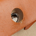 Hermes Herbag PM Vache Hunter Toile Canvas 30 Ecru Beige Naturel 2 Way Bag Palladium Hardware, 2000