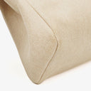 Hermes Herbag PM Vache Hunter Toile Canvas 30 Ecru Beige Naturel 2 Way Bag Palladium Hardware, 2000