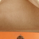 Hermes Herbag PM Vache Hunter Toile Canvas 30 Ecru Beige Naturel 2 Way Bag Palladium Hardware, 2000
