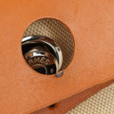 Hermes Herbag PM Vache Hunter Toile Canvas 30 Ecru Beige Naturel 2 Way Bag Palladium Hardware, 2000