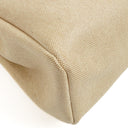 Hermes Herbag PM Vache Hunter Toile Canvas 30 Ecru Beige Naturel 2 Way Bag Palladium Hardware, 2002